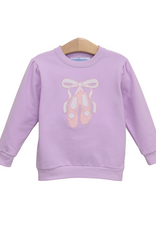 Trotter Street Kids TSF26 French Terry Ballet Shoes Pullover