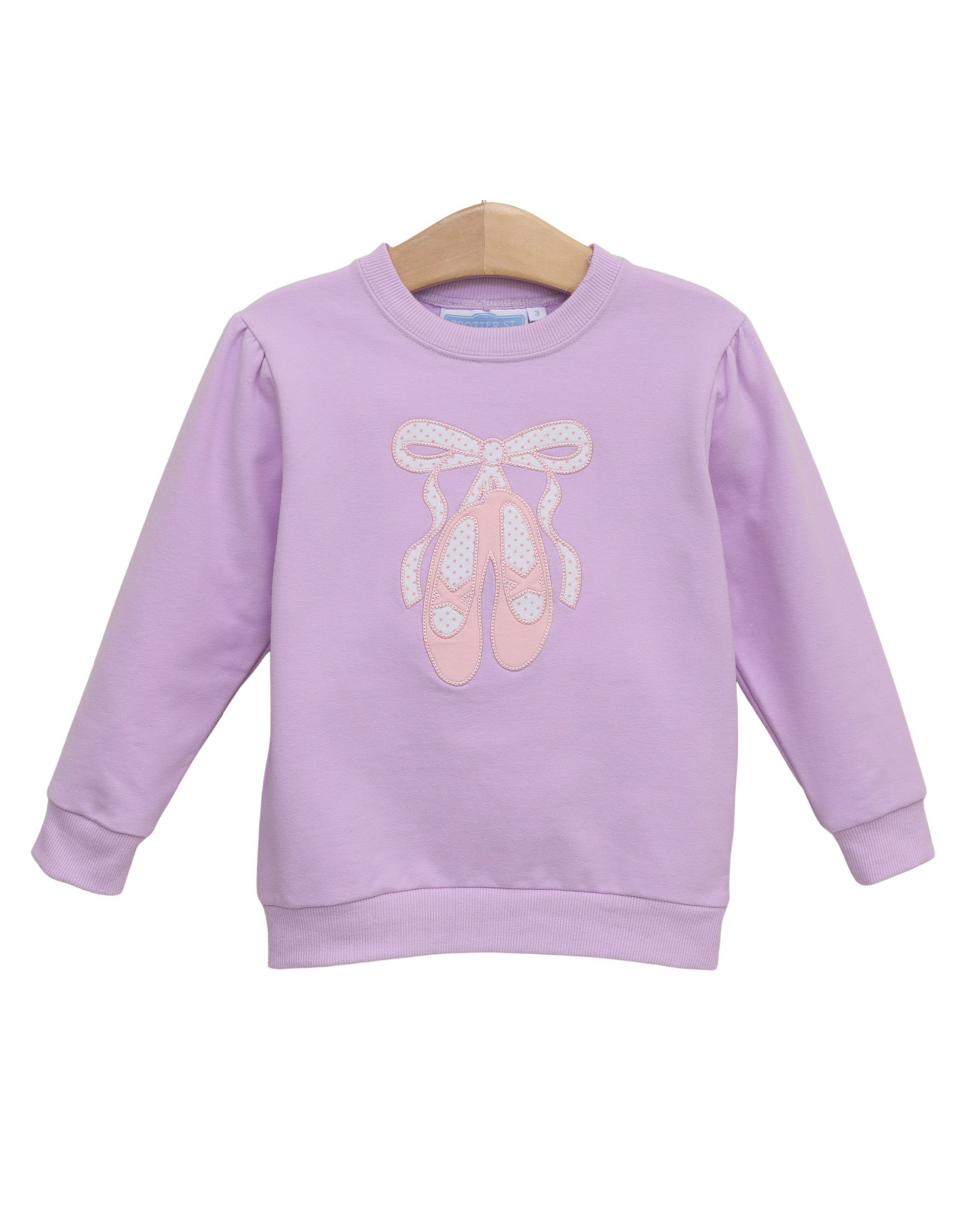 Trotter Street Kids TSF26 French Terry Ballet Shoes Pullover