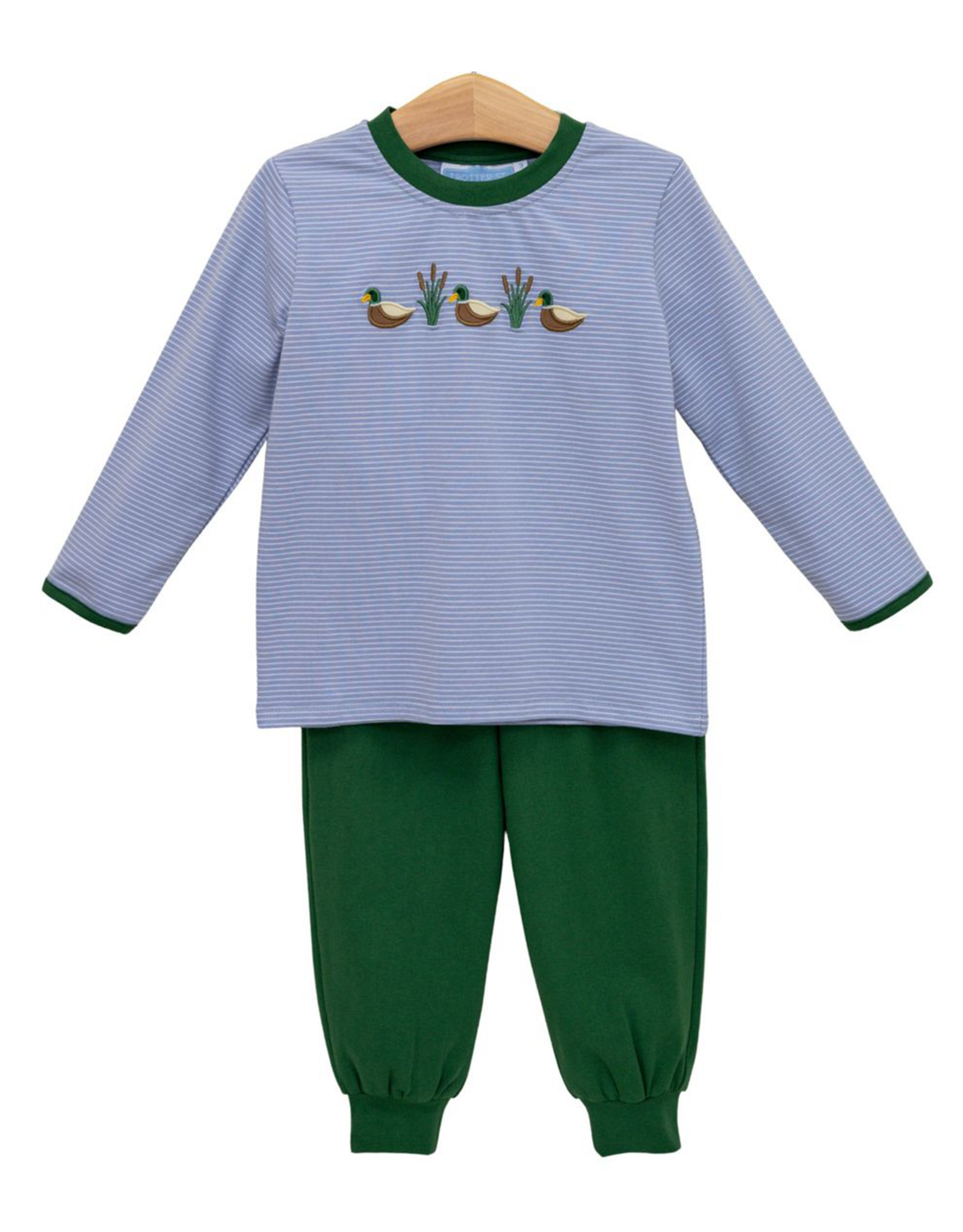 Trotter Street Kids TSF26 Mallard Trio Pant Set