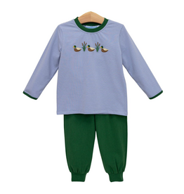 Trotter Street Kids Mallard Trio Pant Set