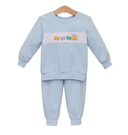 Trotter Street Kids Train Jogger Set