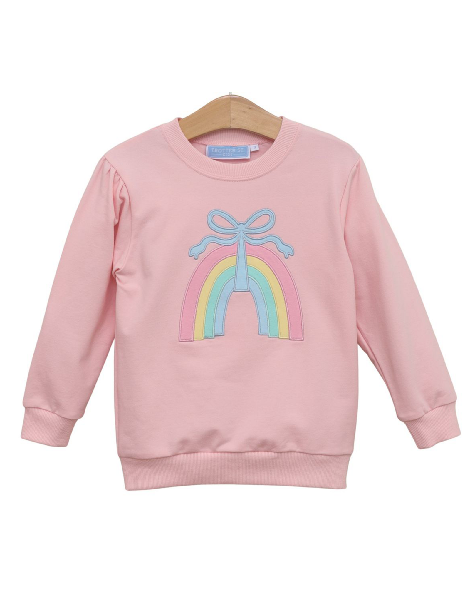Trotter Street Kids TSF26 French Terry Rainbow Pullover