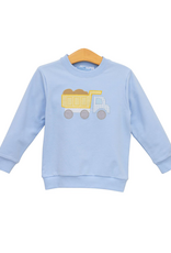 Trotter Street Kids TSF26 French Terry Dump Truck Pullover