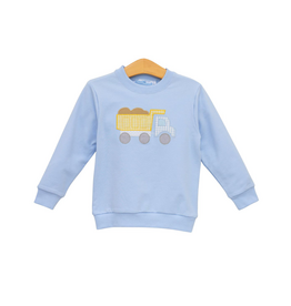Trotter Street Kids French Terry Dump Truck Pullover