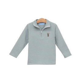 Trotter Street Kids Deer 1/4 Zip Pullover