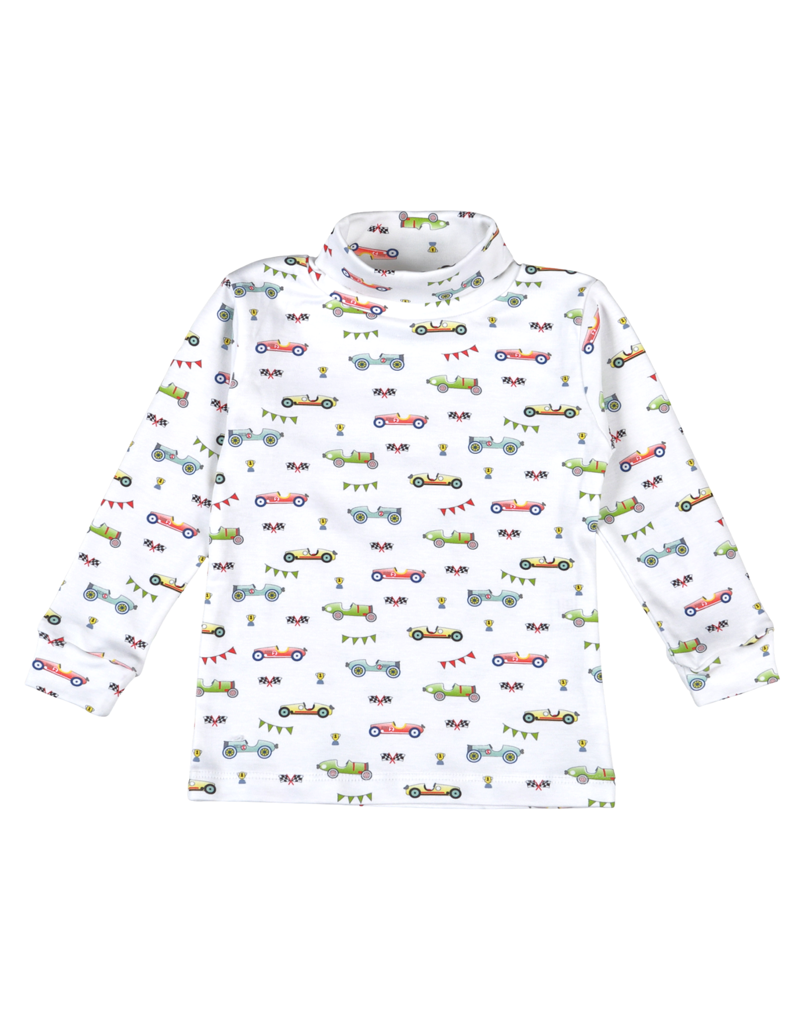 Baby Loren RCA-010 Racing Cars Turtleneck