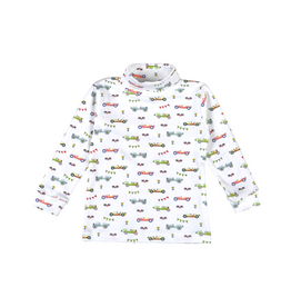 Baby Loren Racing Cars Turtleneck