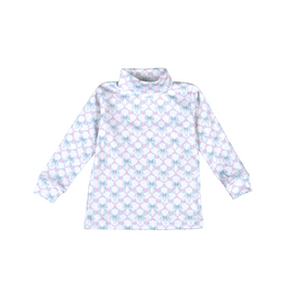 Baby Loren Blue Coquettes Turtleneck