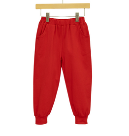 Trotter Street Kids Jogger Pant Red