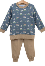 Trotter Street Kids TSF26 On The Hunt French Terry Set