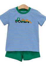 Trotter Street Kids TSF26 Tractor Trail Short Set