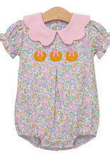 Trotter Street Kids TSF26 Pumpkin Floral Bubble