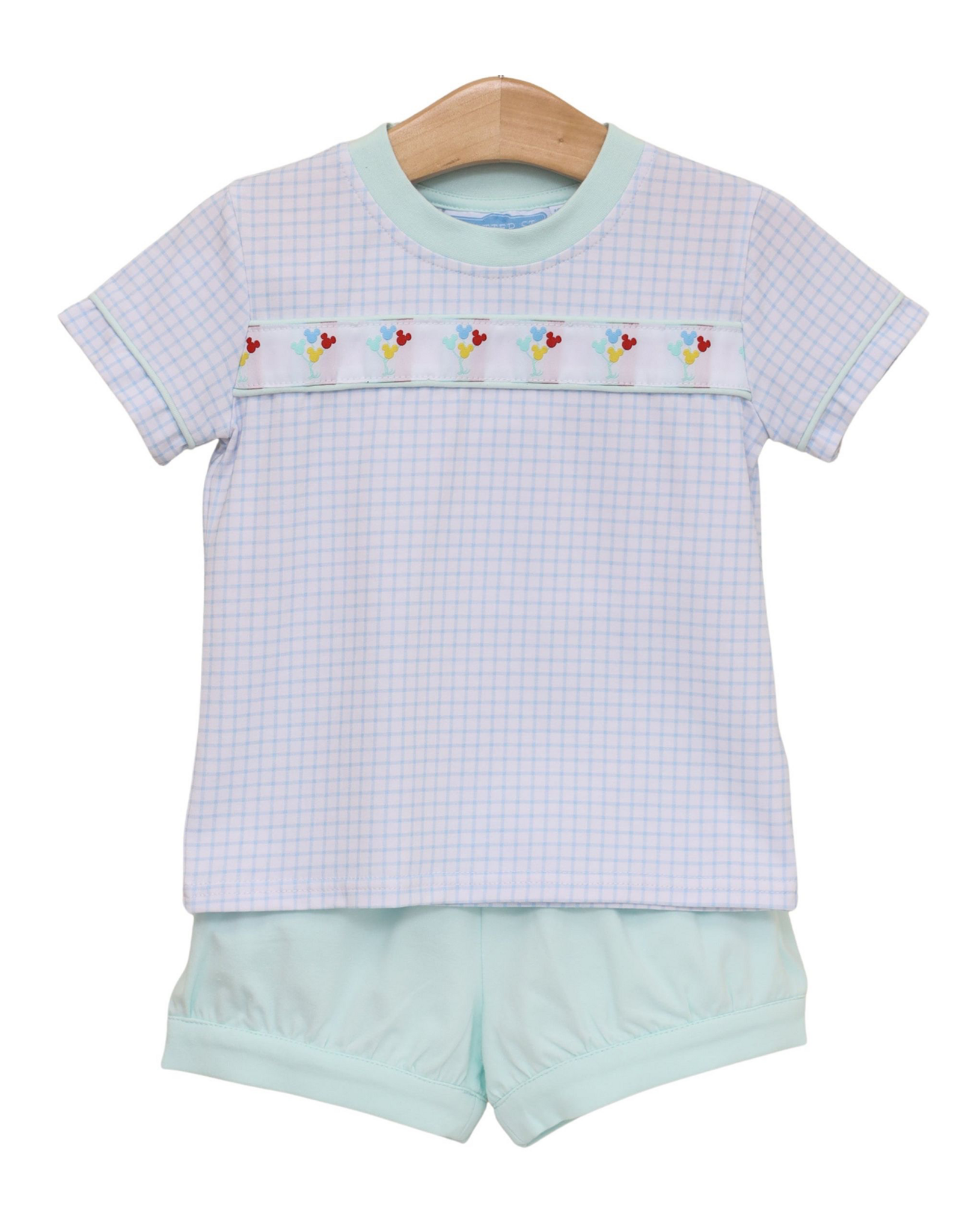 Trotter Street Kids TSF26 Magical Balloons Banded Short Set