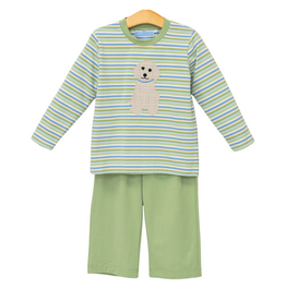 Trotter Street Kids Puppy Pant Set