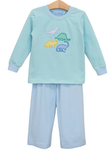 Trotter Street Kids TSF26 Dino Pant Set