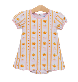 Trotter Street Kids Pumpkin Patch Scalloped Bubble