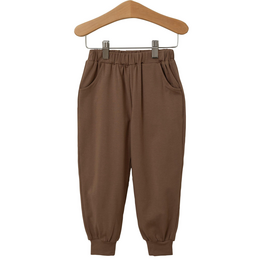 Trotter Street Kids Jogger Pant Brown
