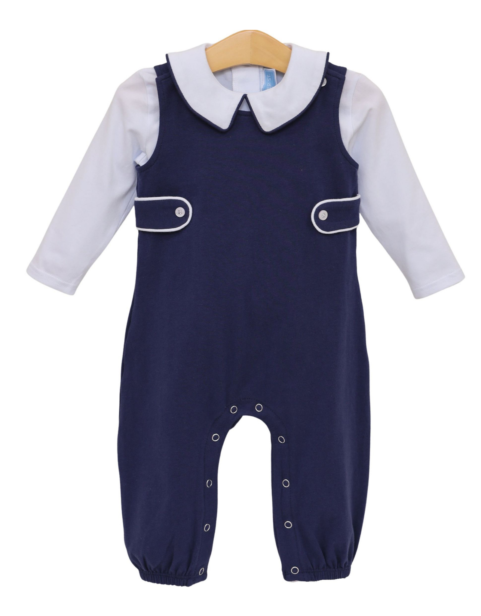 Trotter Street Kids TSF26 Elijah Jon Jon Set Navy