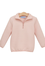 Trotter Street Kids TSF26 1/4 Quilted Pullover Light Pink