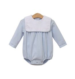 Trotter Street Kids Lucas Bubble Light Blue Stripe