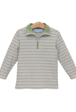 Trotter Street Kids TSF26 Tucker Pullover Pine Cove Stripe