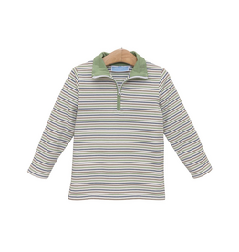 Trotter Street Kids Tucker Pullover Pine Cove Stripe