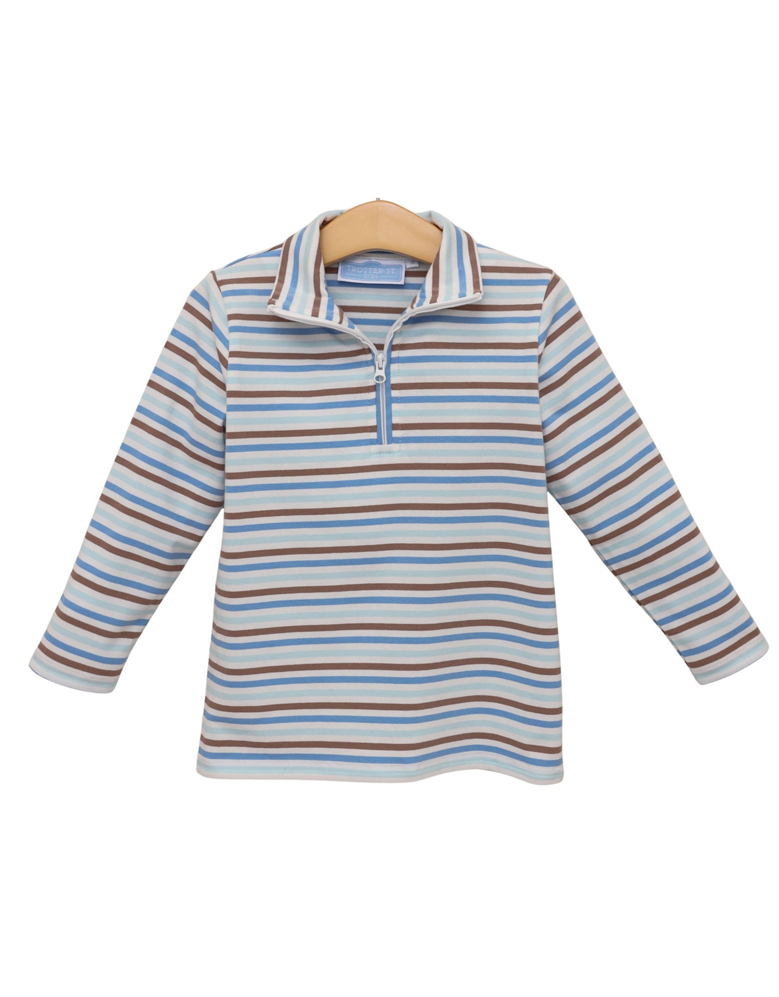Trotter Street Kids TSF26 Tucker Pullover Hamptons Stripe