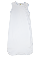 Zsa Zsa & Lolli ZZL Picot Trim Baby Sleep Sack BLUE