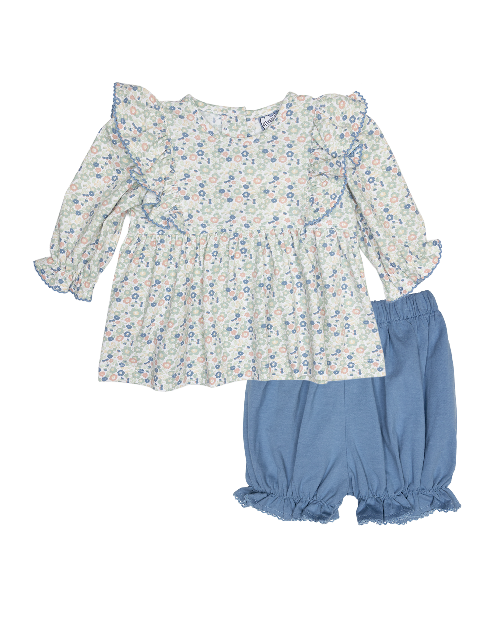 Three Sisters 749 Vintage Ditsy Bloomer Set