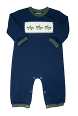 Three Sisters 739 Reelin' Them In Smocked Romper