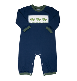 Three Sisters Reelin' Them In Smocked Romper