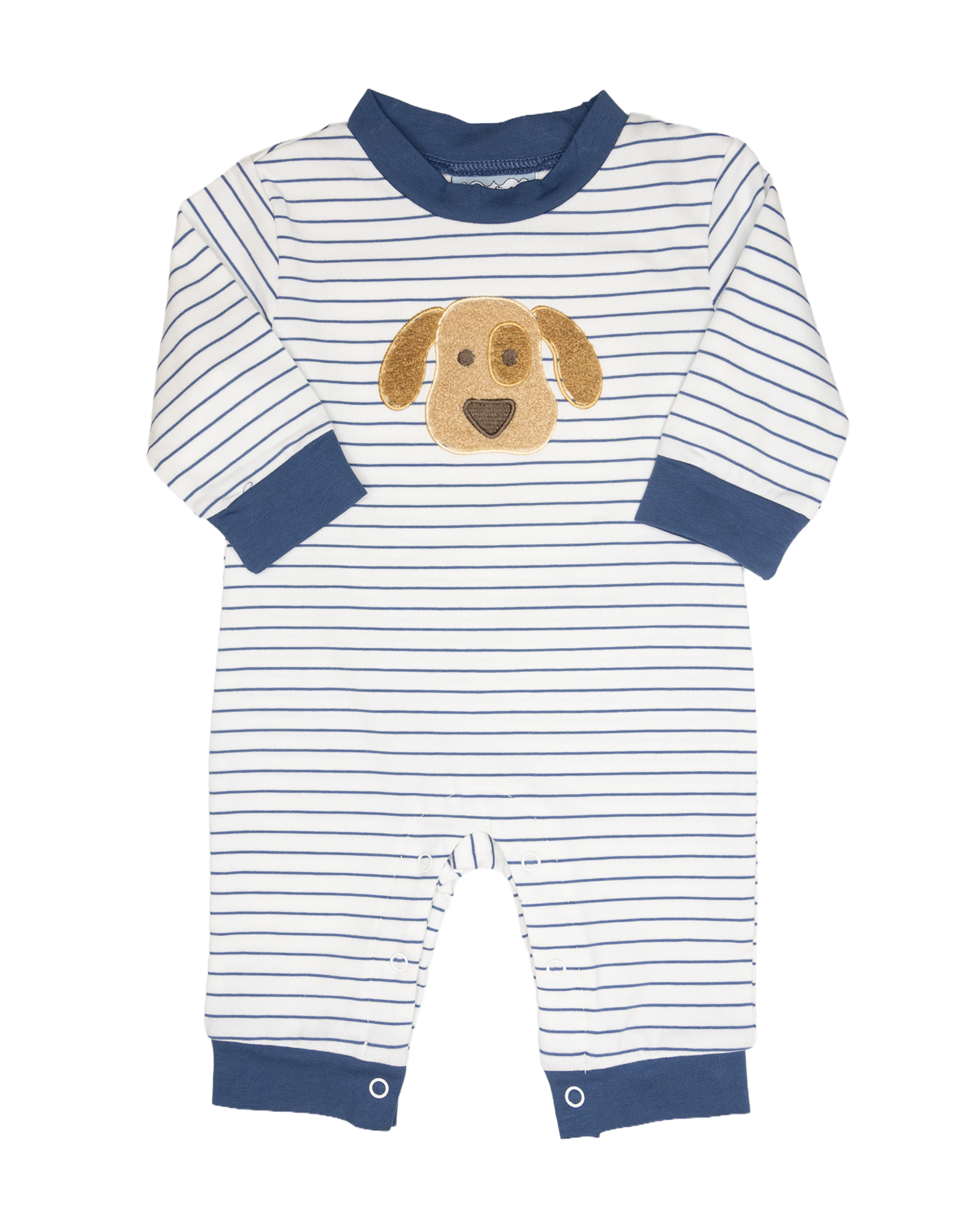 Three Sisters 858 Puppy  Applique Romper