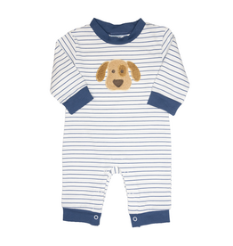 Three Sisters Puppy Applique Romper