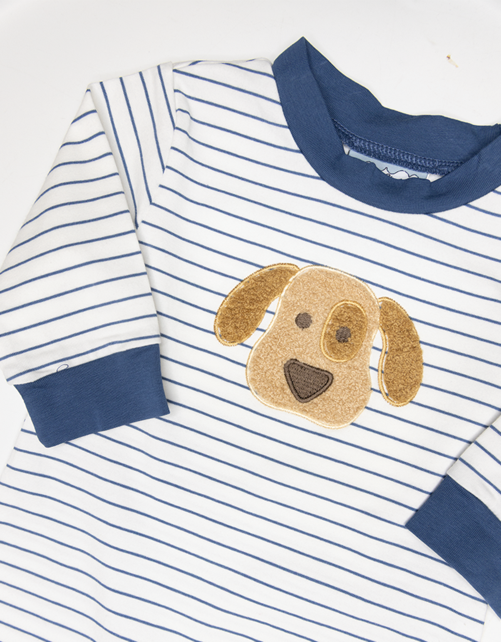 Three Sisters 858 Puppy  Applique Romper