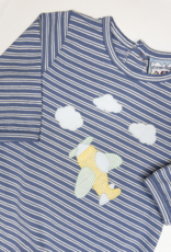 Three Sisters 881 Airplane Applique Romper