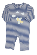 Three Sisters 881 Airplane Applique Romper