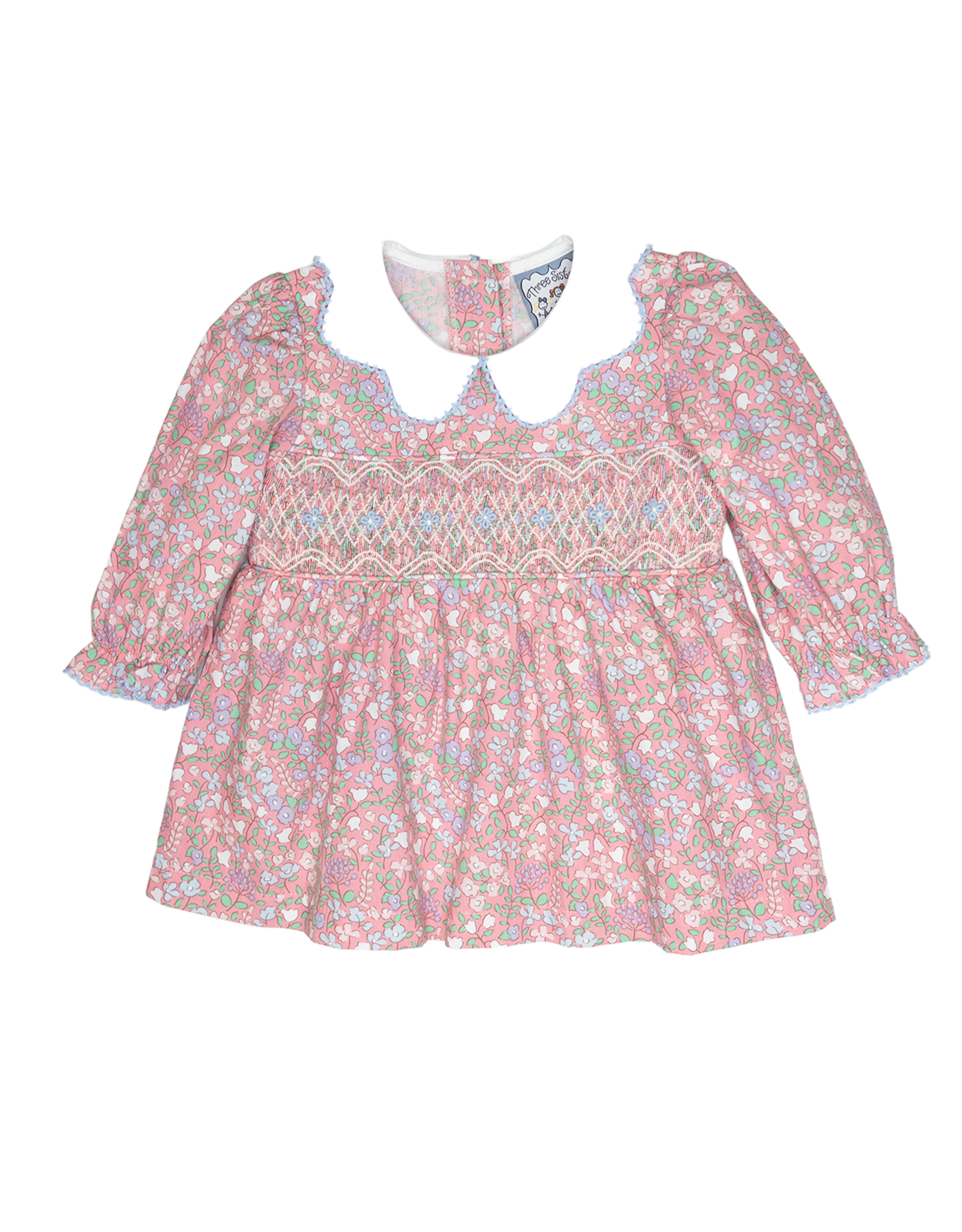Three Sisters 751 Mulberry Meadow Smocked Bloomer Set