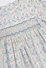 Three Sisters 745 Vintage Ditsy Floral Smocked Dress