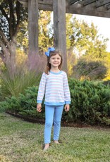 Trotter Street Kids TSF26 Reagan Hampton Stripe Pant Set