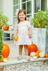 Trotter Street Kids TSF26 Pumpkin Patch Scalloped Dress