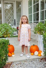 Trotter Street Kids TSF26 Pumpkin Patch Scalloped Dress