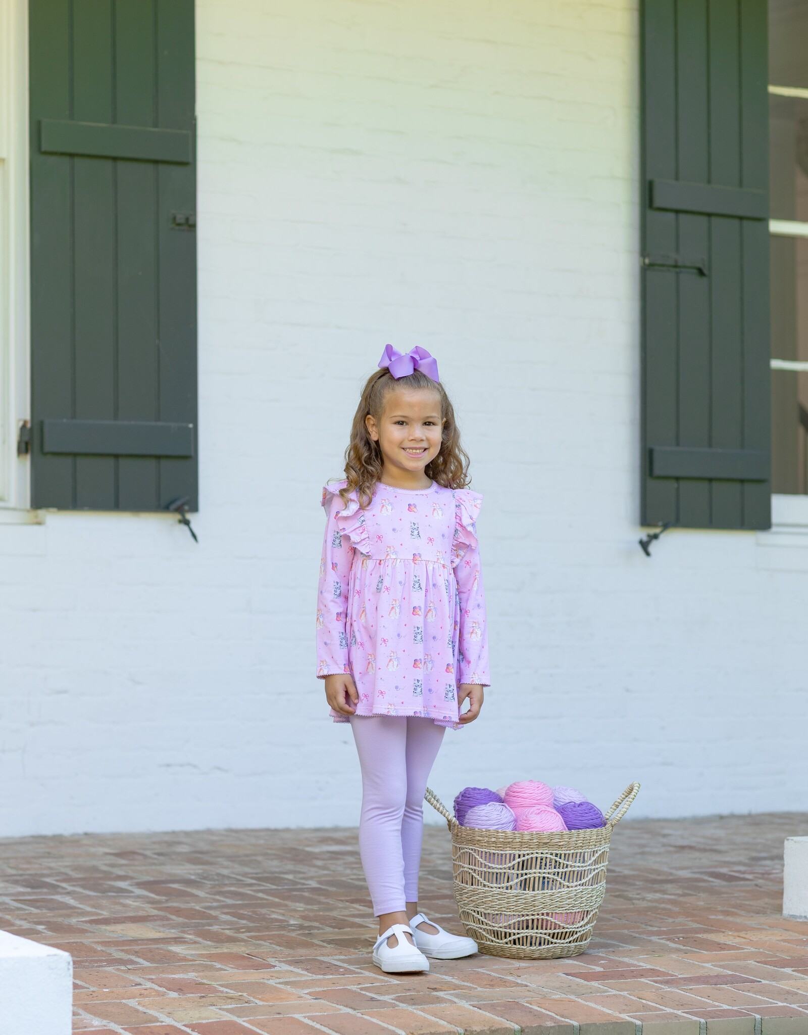Trotter Street Kids TSF26 Fluffy Friends Pant Set