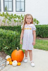 Trotter Street Kids TSF26 Pumpkin Floral Dress