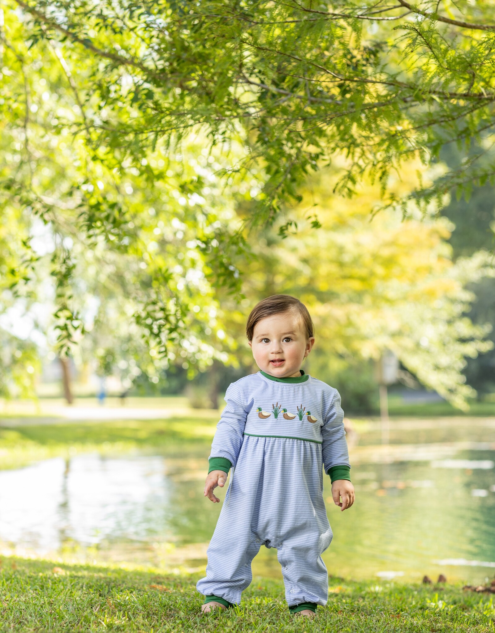 Trotter Street Kids TSF26 Mallard Trio Romper