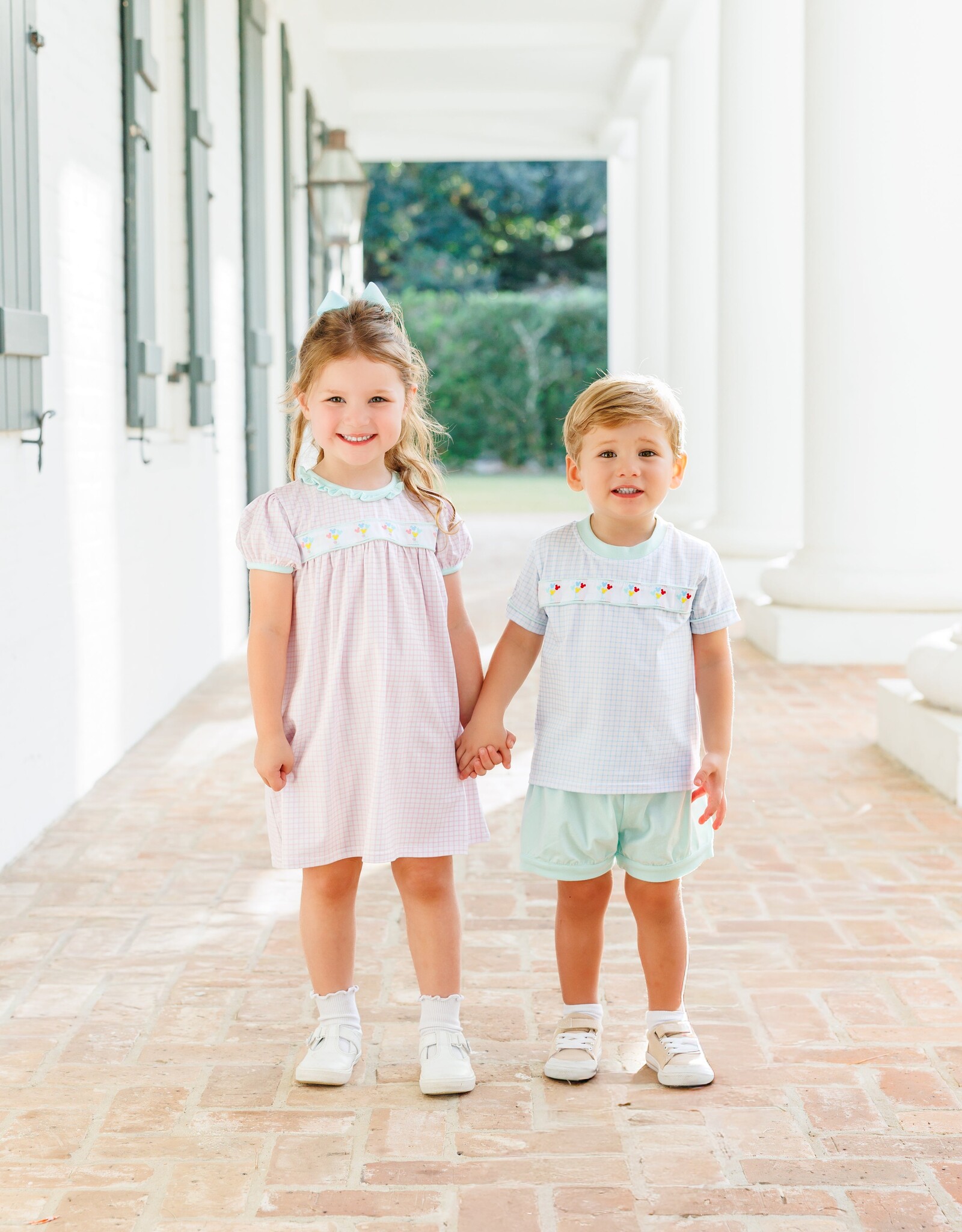 Trotter Street Kids TSF26 Magical Balloons Banded Short Set