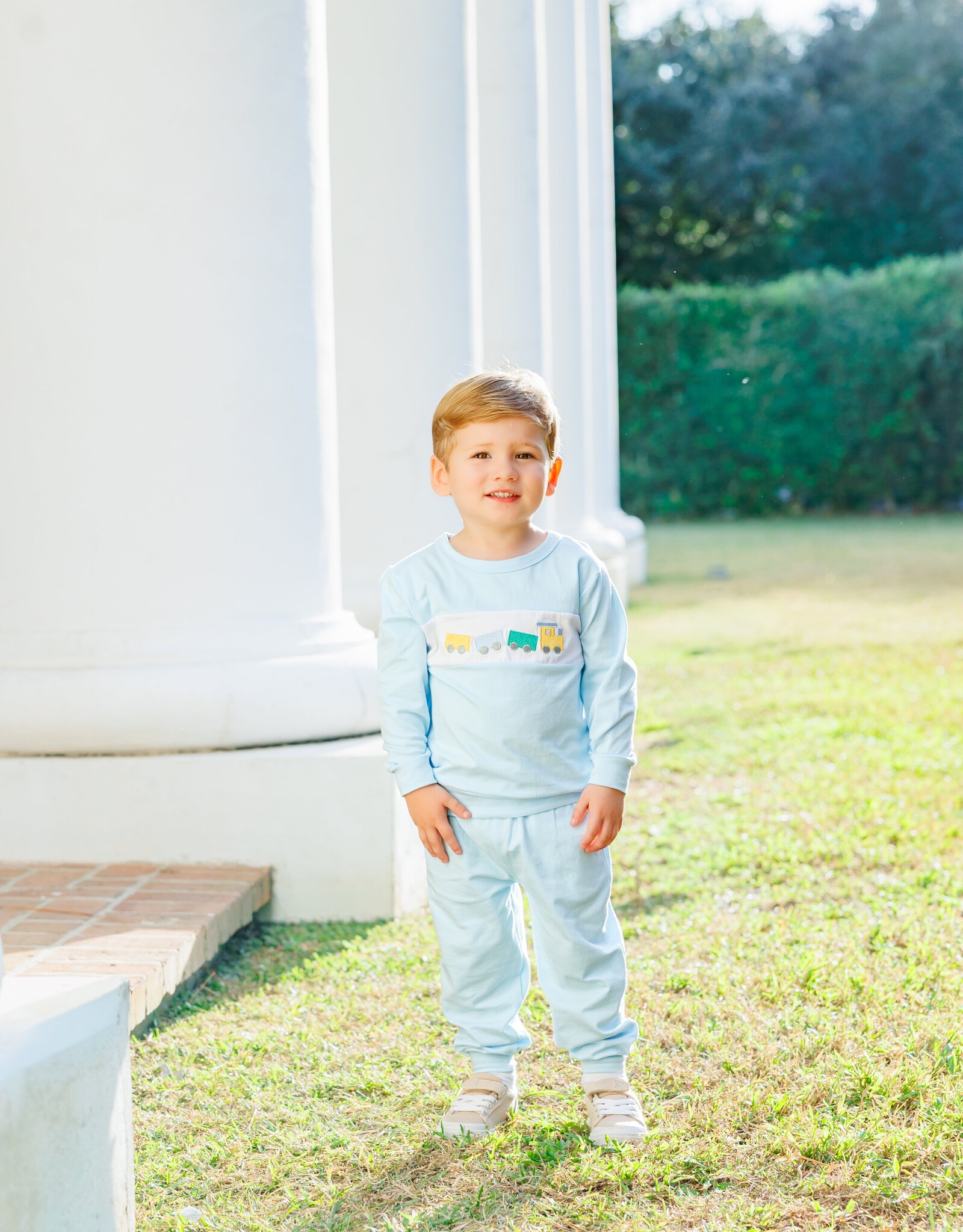 Trotter Street Kids TSF26 Train Jogger Set