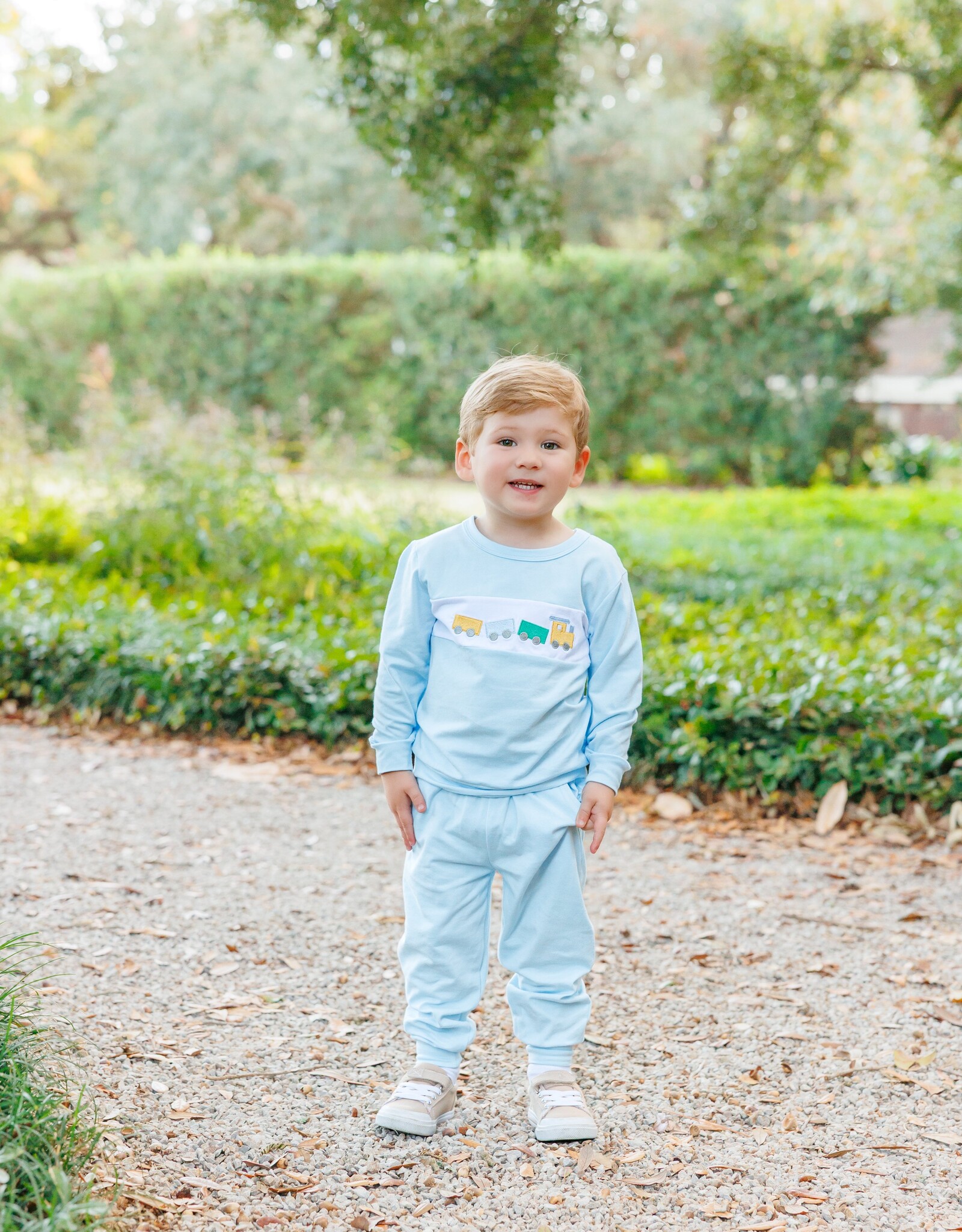 Trotter Street Kids TSF26 Train Jogger Set