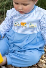 Trotter Street Kids TSF26 Construction Trucks Romper