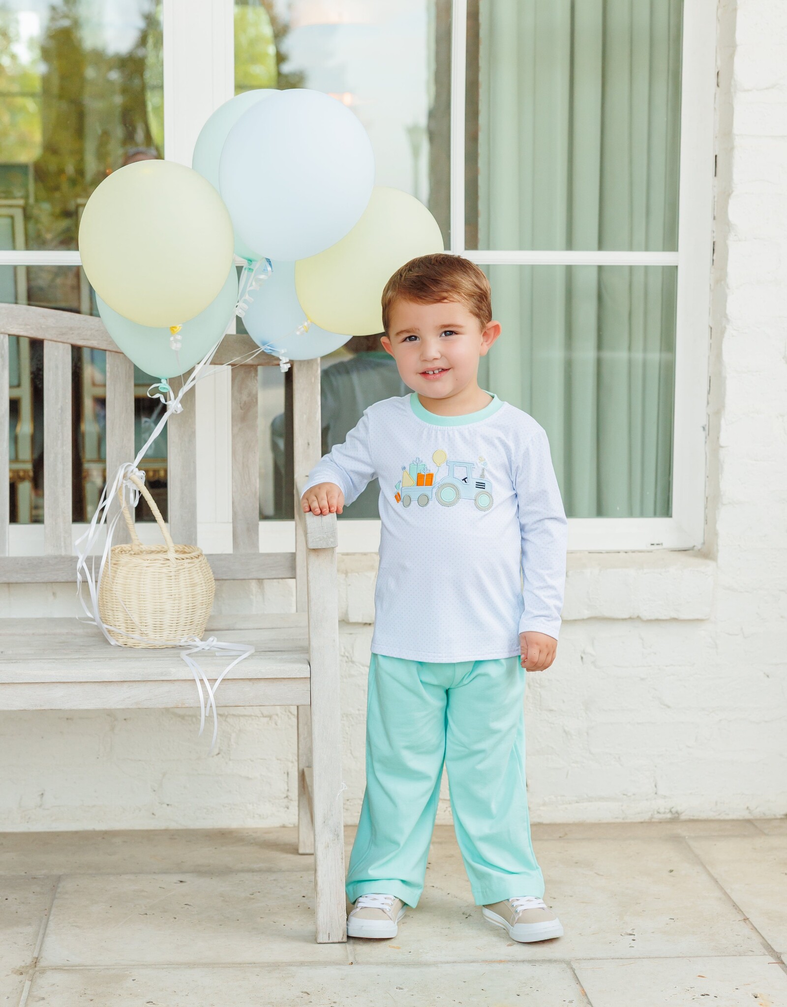 Trotter Street Kids TSF26 Blue Birthday Shirt