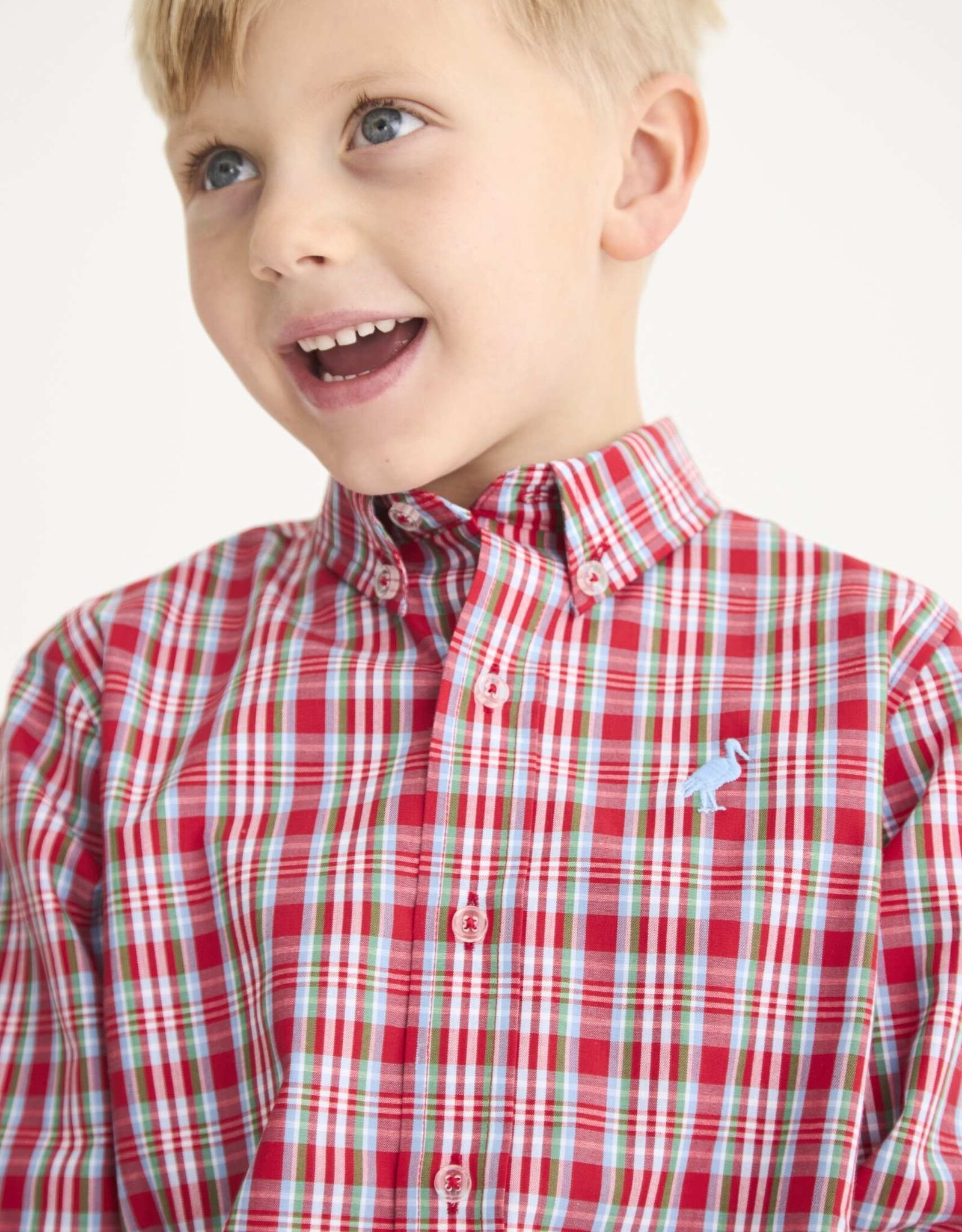 TBBC Deans List Dress Shirt Woodspoint Plaid